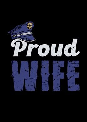 Proud Wife Police Hat