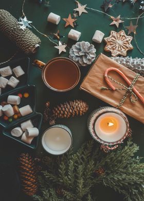 Cozy Winter Tabletop