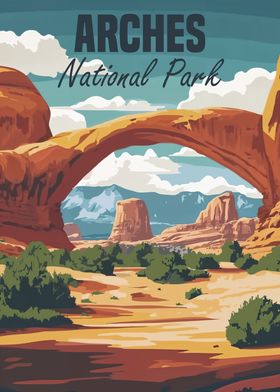 Arches National Park Poster