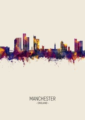 Manchester Skyline England