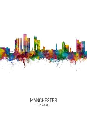 Manchester Skyline England