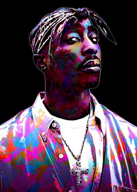 Tupac Shakur Portrait