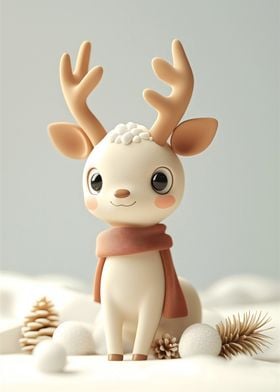 Cute Christmas Reindeer