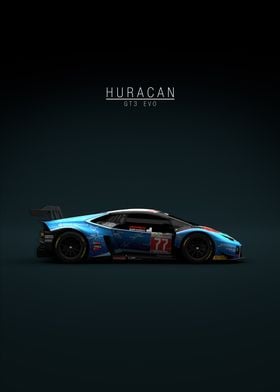 Huracan GT3 ACC No 77 - Green Tint