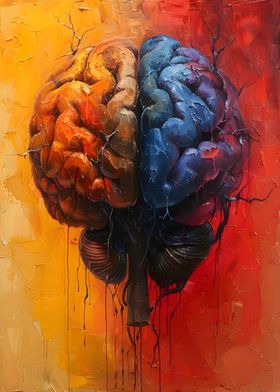 Brain Anatomy Painting