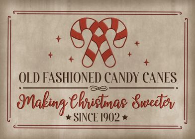 Old Fashioned Candy Canes