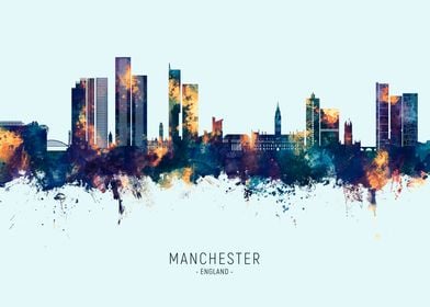 Manchester Skyline England