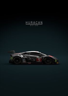 Huracan GT3 ACC No 9  Spa 24h - Green Tint