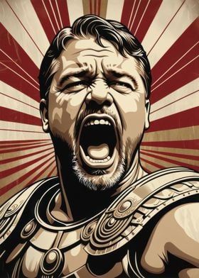 Russell Crowe Gladiator Poster