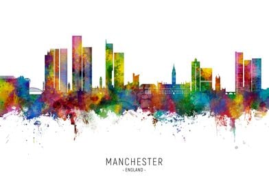 Manchester Skyline England