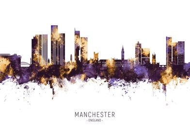 Manchester Skyline England