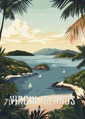 Virgin Islands National Park Poster