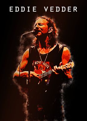 Eddie Vedder Music Poster