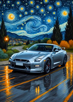 GT-R Starry Night