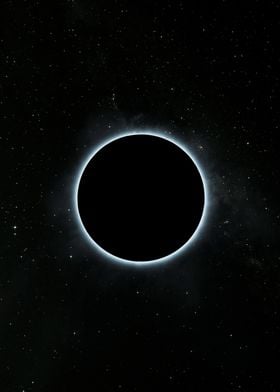 Solar Eclipse in Space