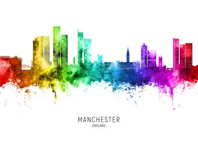 Manchester Skyline England