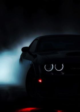 Black Dodge Challenger