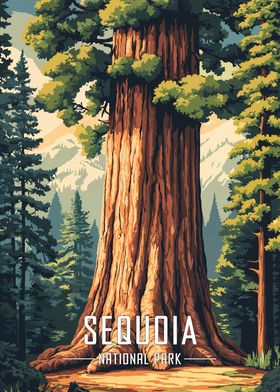 Sequoia National Park Poster 