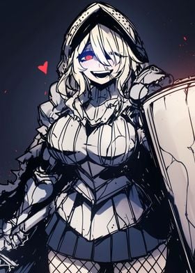 Smiling Knight Girl