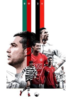 Cristiano Ronaldo Football Legend Art