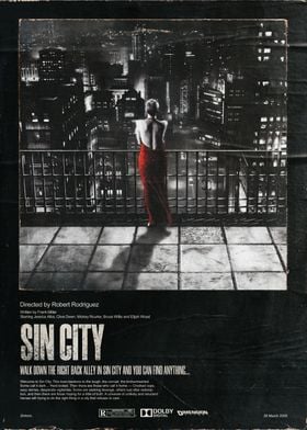 Sin City Movie Poster