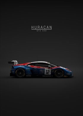 No.12 Lamborghini Huracan GT3 Evo