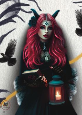 Sentia Dark Fantasy Witch