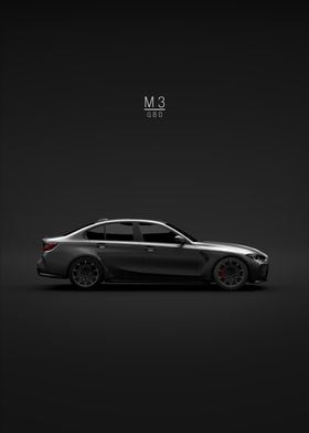 BMW M3 G80 Side View