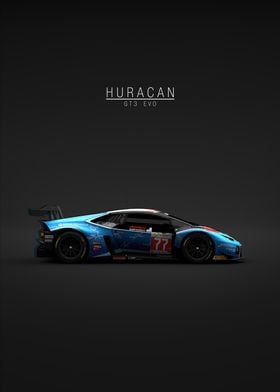 No. 77 Lamborghini Huracan GT3 Evo