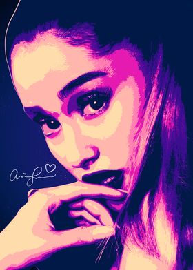 Ariana Grande pop art