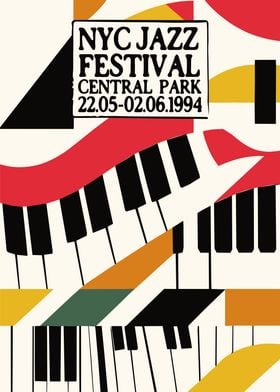 NYC Jazz Festival Poster