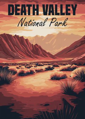 Death Valley National Park Poster