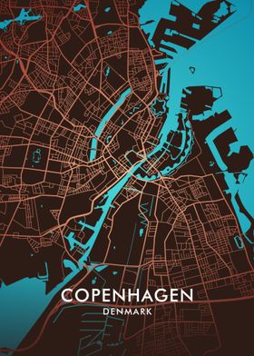 Copenhagen City Map