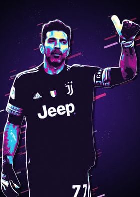 Gianluigi Buffon Juventus Poster