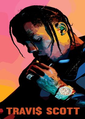 Travis Scott Portrait