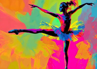 Colorfull ballet