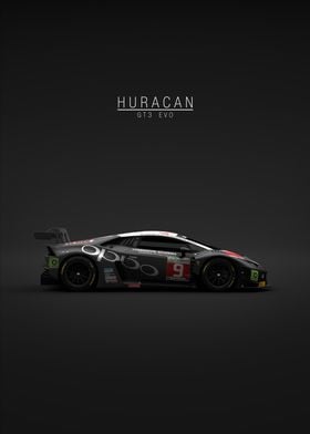 No.9 Lamborghini Huracan GT3 Evo