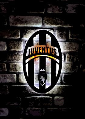 Juventus Logo Neon Sign