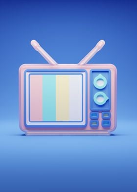 Retro TV Icon