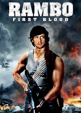 Rambo First Blood Movie Poster