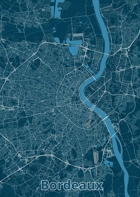 Bordeaux City Map