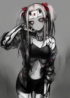 Cyberpunk Anime Girl