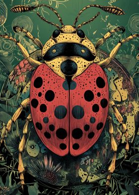 Ladybug Illustration