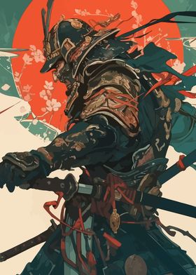 Samurai Warrior Art