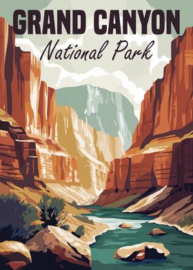 Grand Canyon National Park Poster