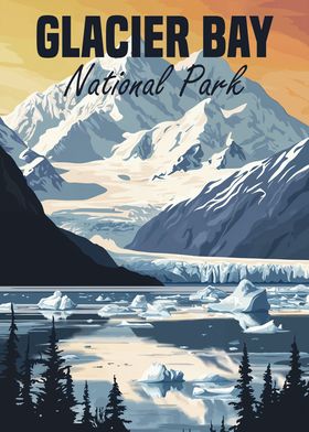 Glacier Bay National Park Poster