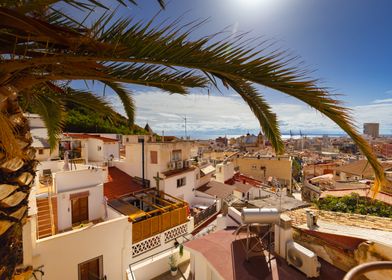 Mediterranean Cityscape, Spain