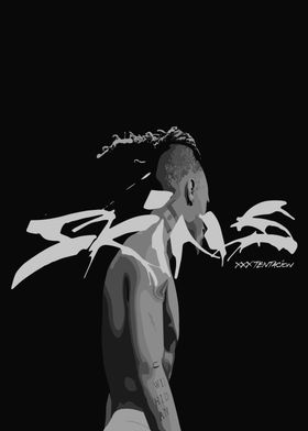 XXXTentacion Skins Album Art