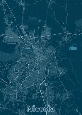 Nicosia City Map