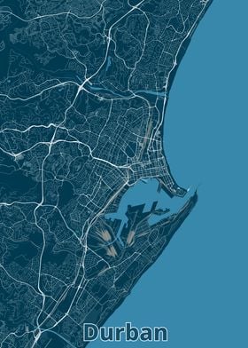 Durban City Map